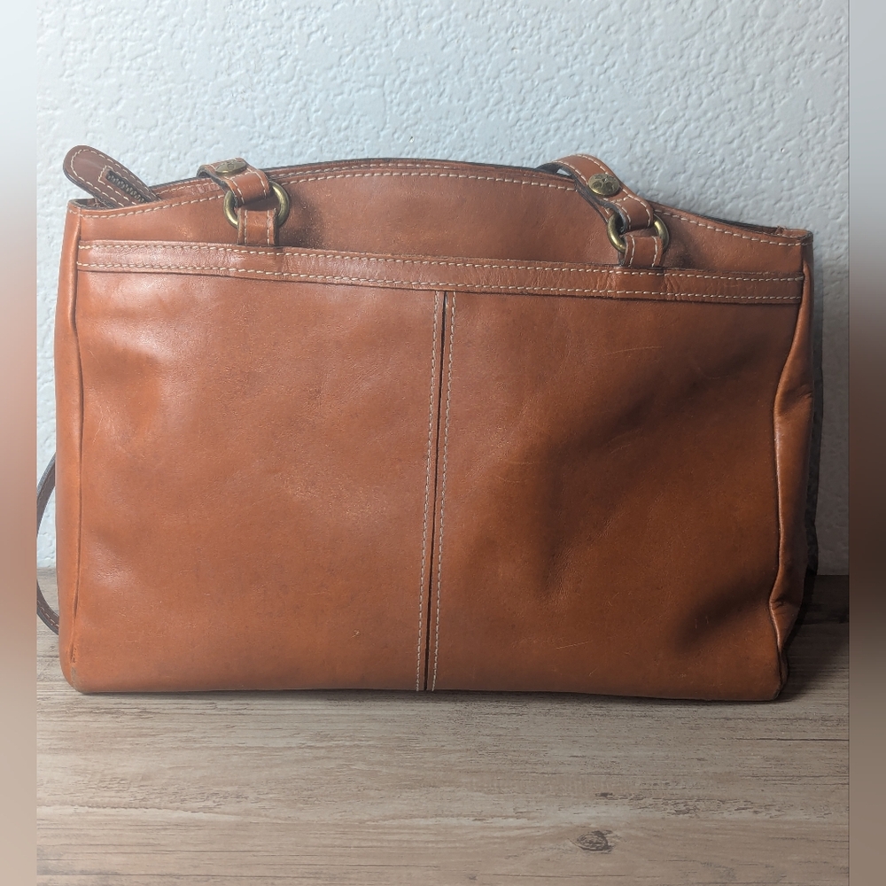 Patricia Nash Brown Leather Tote - Picture 4 of 15